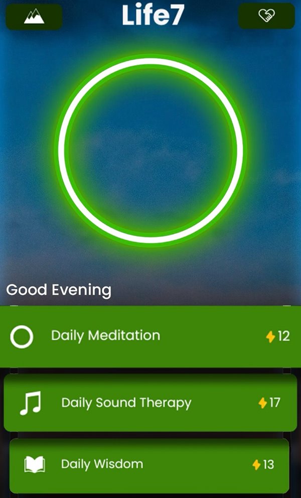 Mana app screen